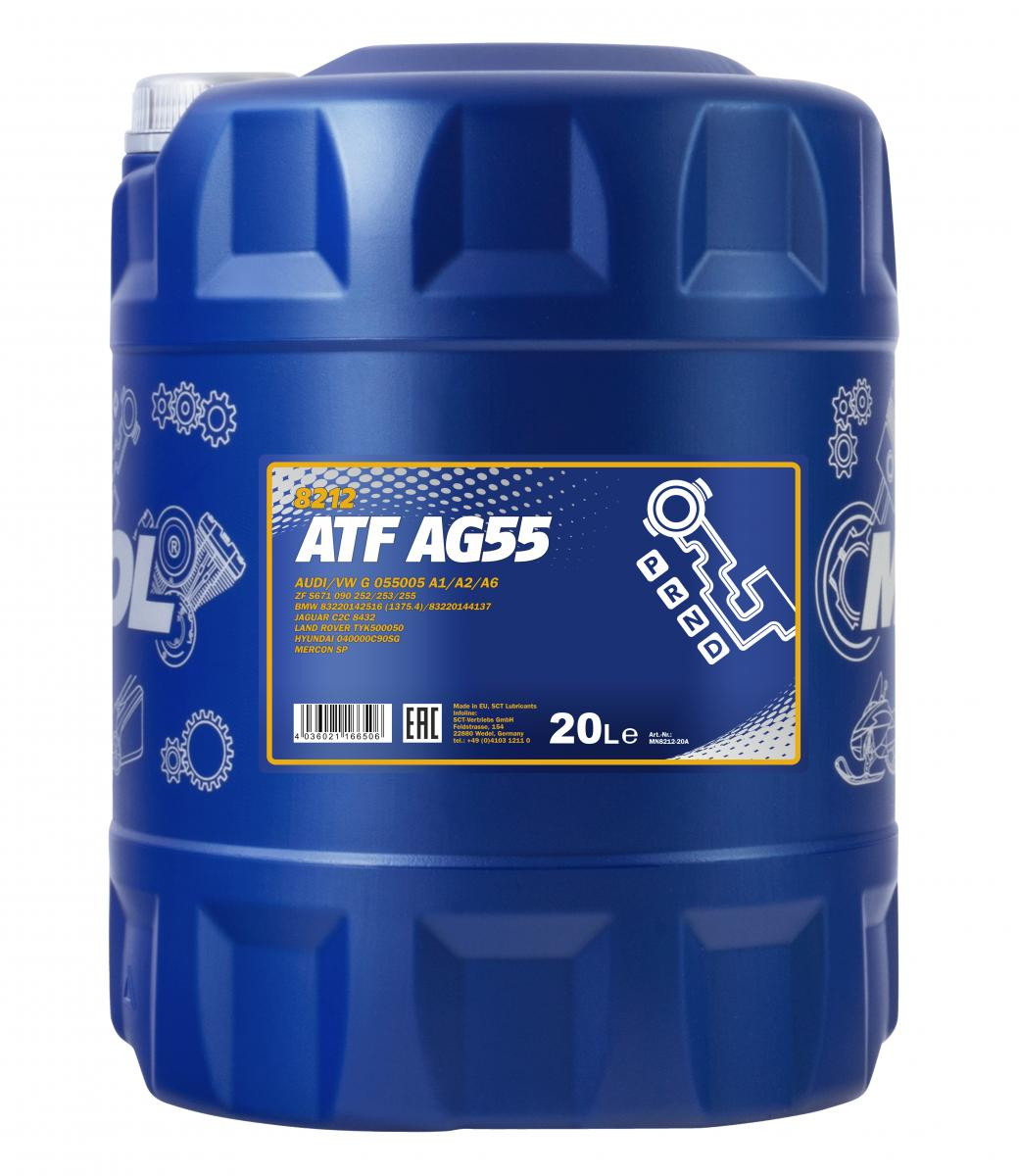 Mannol 8212 ATF AG-55 Automatikgetriebeöl 20l Kanister