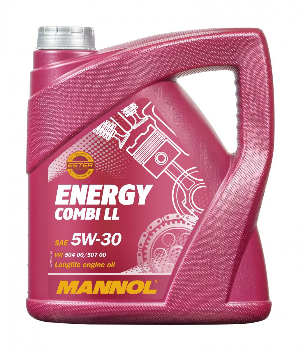 Mannol 7907 Energy Combi LL 5W-30 synthetisches Motoröl 4l Kanister