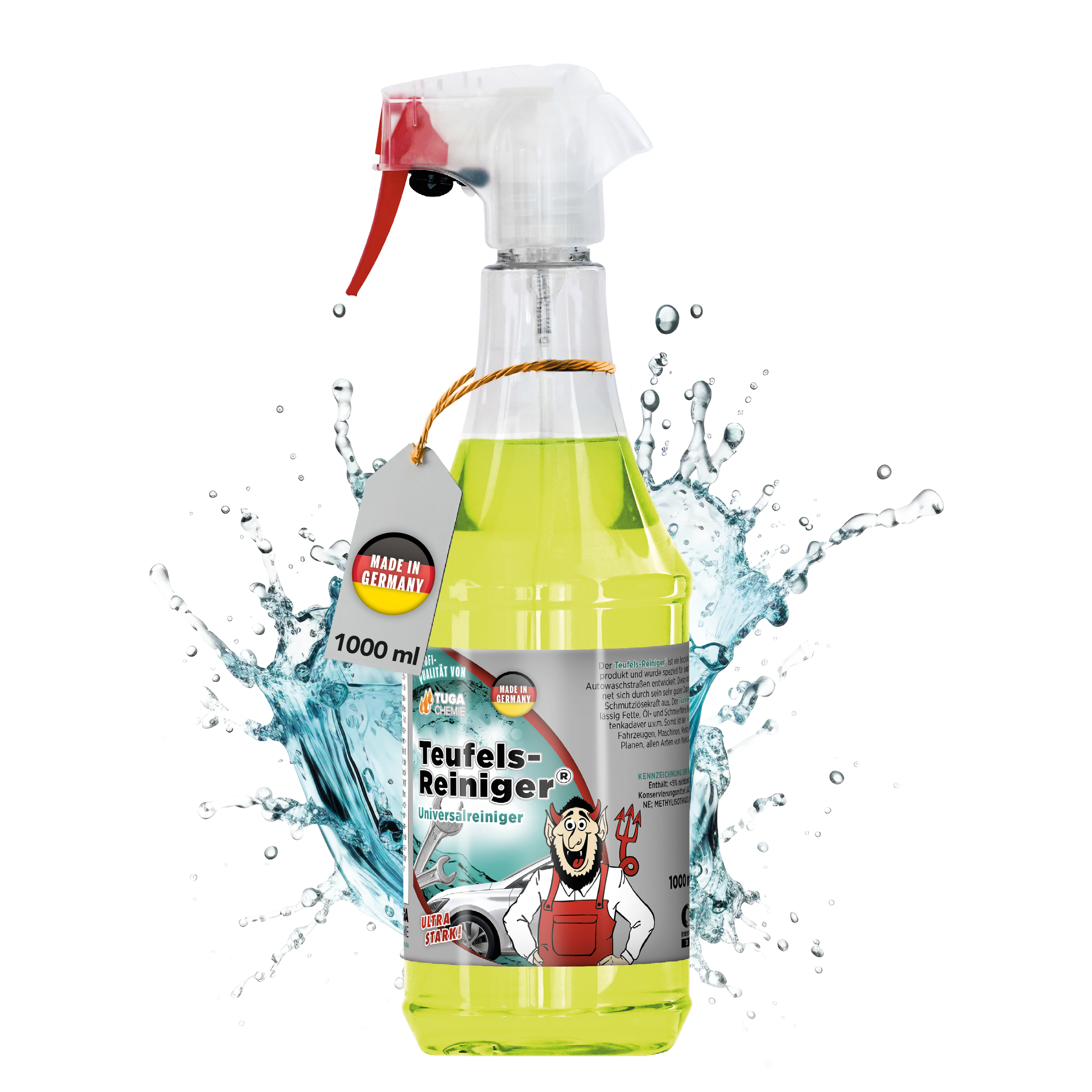 Tuga Chemie - Teufels-Reiniger (Intensiv alles Reiniger) 1L Spraydose