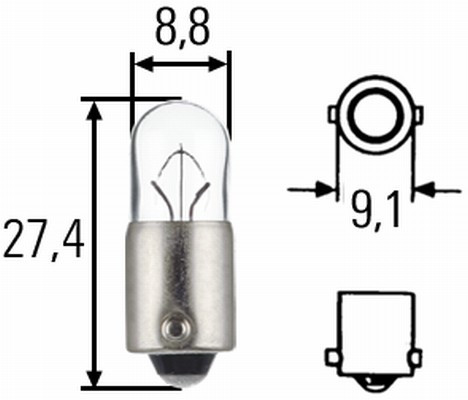 HELLA Glühlampe, Innenraumleuchte