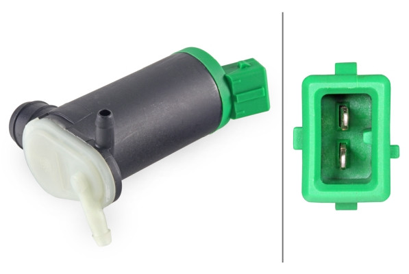 HELLA Waschwasserpumpe, Scheibenreinigung