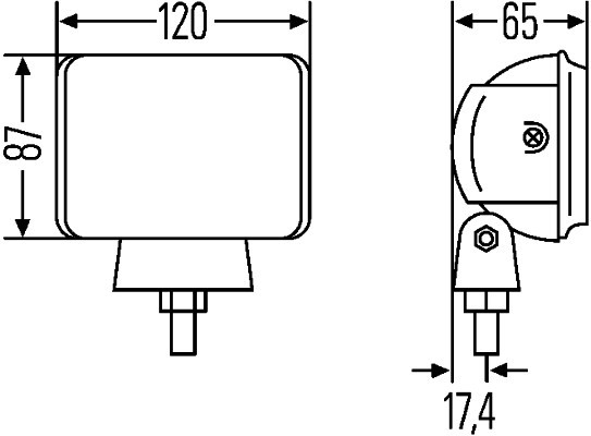 HELLA Fernscheinwerfer