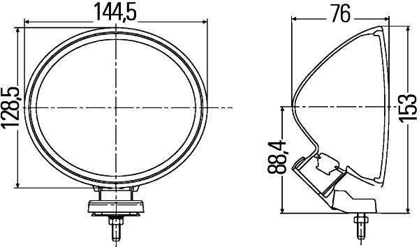 HELLA Fernscheinwerfer
