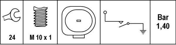 HELLA Öldruckschalter