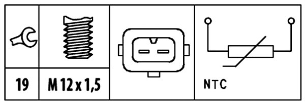 HELLA Sensor, Öltemperatur