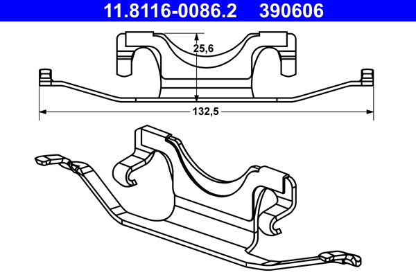 ATE Feder, Bremssattel
