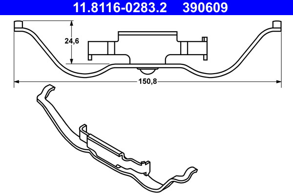 ATE Feder, Bremssattel