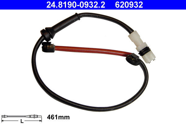 ATE Warnkontakt, Bremsbelagverschleiß