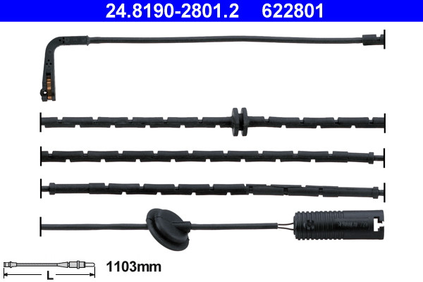 ATE Warnkontakt, Bremsbelagverschleiß