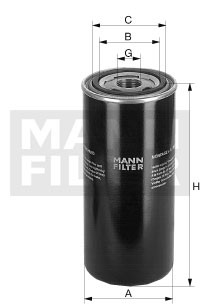 MANN-FILTER Hydraulikfilter, Automatikgetriebe