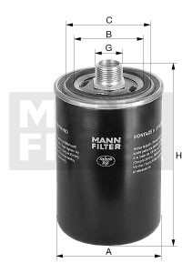 MANN-FILTER Hydraulikfilter, Automatikgetriebe
