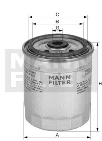 MANN-FILTER Kraftstofffilter