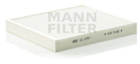 MANN-FILTER Filter, Innenraumluft