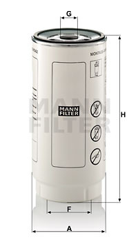 MANN-FILTER Kraftstofffilter
