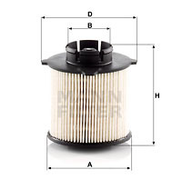MANN-FILTER Kraftstofffilter