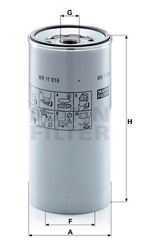 MANN-FILTER Kraftstofffilter