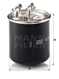 MANN-FILTER Kraftstofffilter