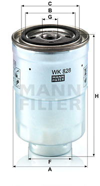 MANN-FILTER Kraftstofffilter