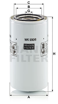 MANN-FILTER Kraftstofffilter