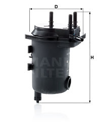 MANN-FILTER Kraftstofffilter