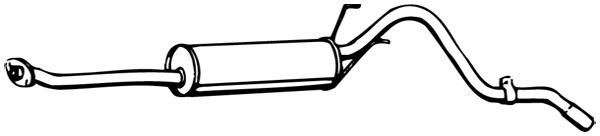 WALKER Endschalldämpfer