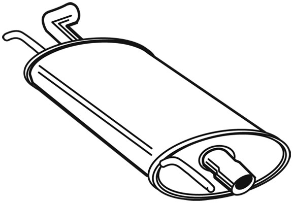 WALKER Endschalldämpfer