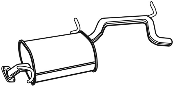 WALKER Endschalldämpfer