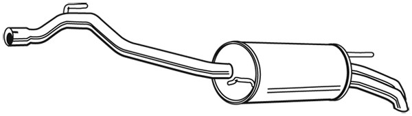 WALKER Endschalldämpfer
