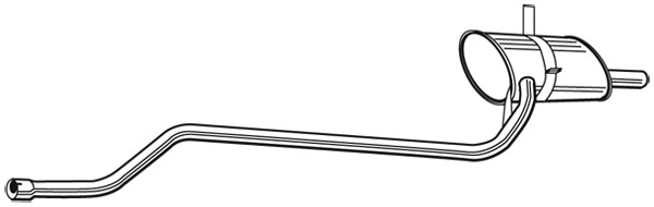 WALKER Endschalldämpfer