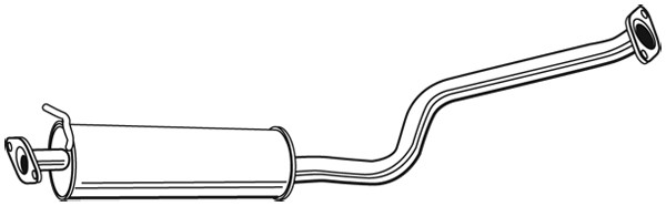 WALKER Mittelschalldämpfer