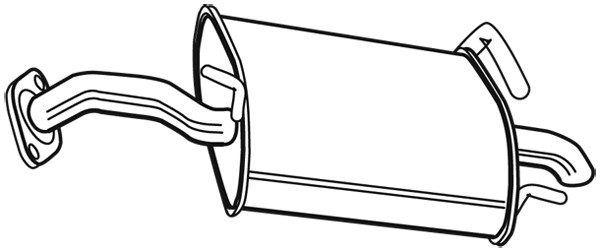 WALKER Endschalldämpfer