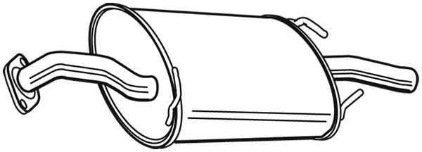 WALKER Endschalldämpfer