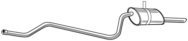 WALKER Endschalldämpfer