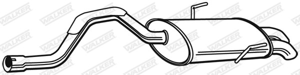 WALKER Endschalldämpfer