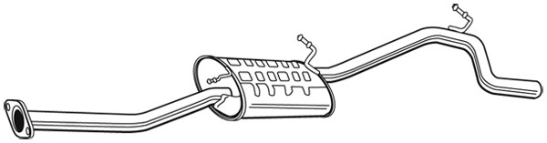 WALKER Endschalldämpfer