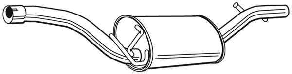 WALKER Endschalldämpfer