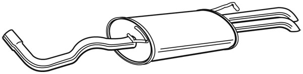 WALKER Endschalldämpfer