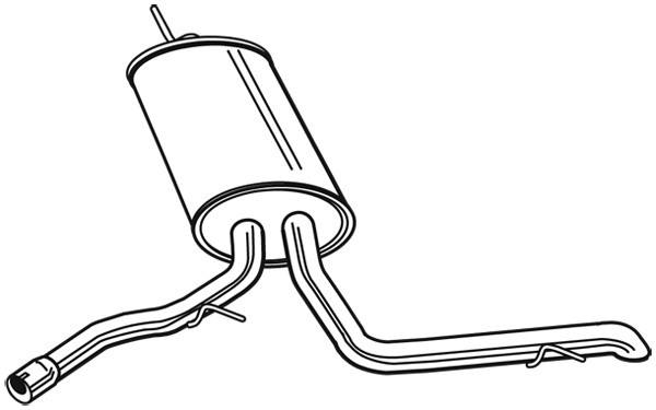 WALKER Endschalldämpfer