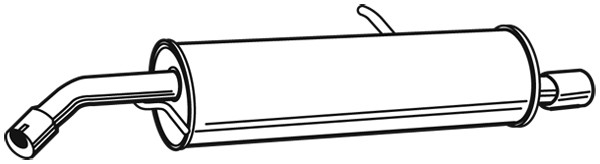 WALKER Endschalldämpfer