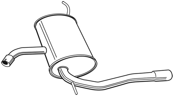 WALKER Endschalldämpfer