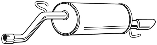 WALKER Endschalldämpfer