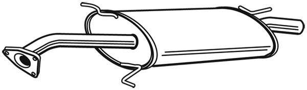 WALKER Endschalldämpfer