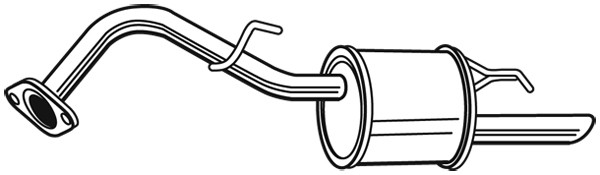 WALKER Endschalldämpfer