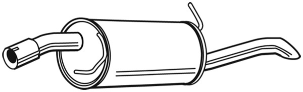 WALKER Endschalldämpfer