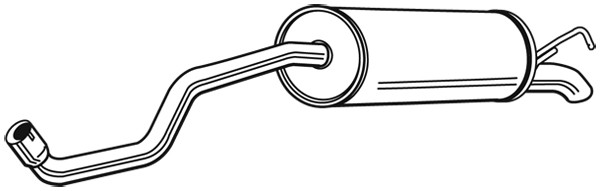 WALKER Endschalldämpfer