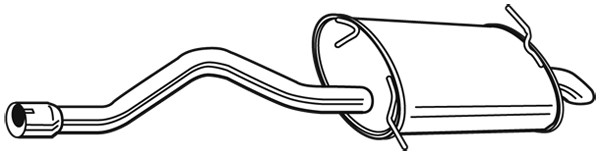 WALKER Endschalldämpfer
