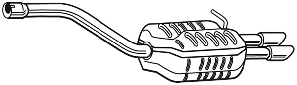 WALKER Endschalldämpfer