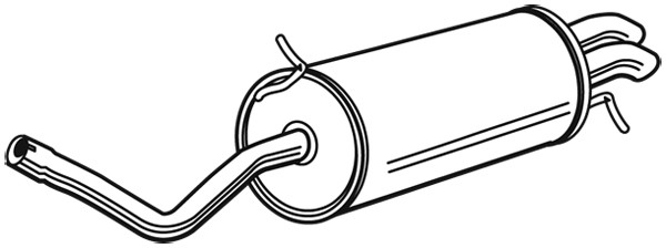 WALKER Endschalldämpfer