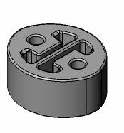 WALKER Gummistreifen, Abgasanlage