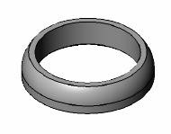 WALKER Dichtung, Abgasrohr